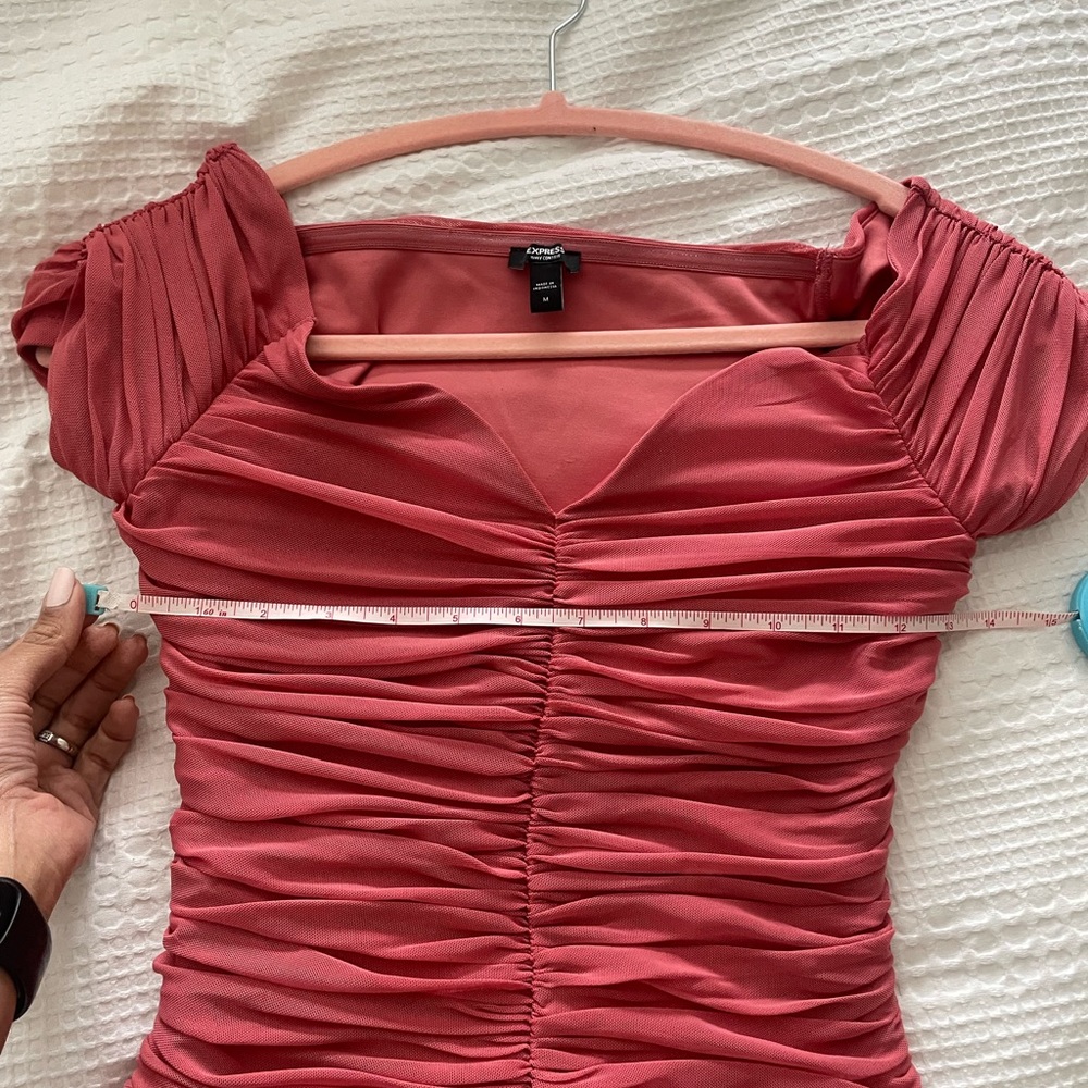 New Express, Ruched bodysuit - Picture 8 of 8